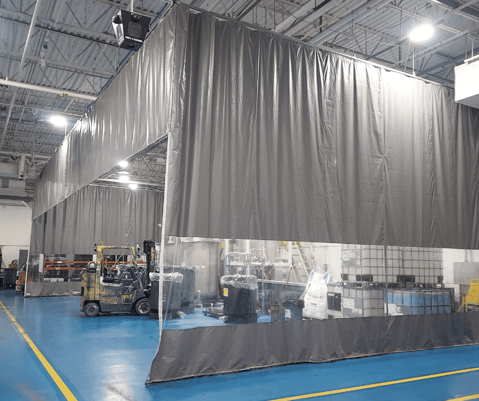 single layer curtain
