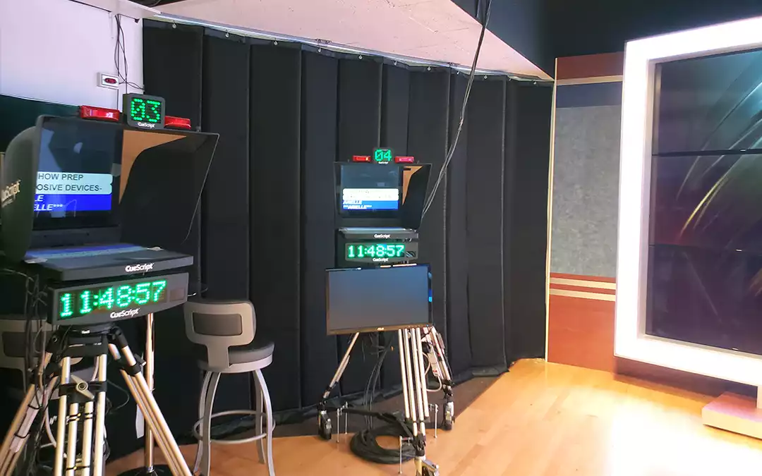 Sound Absorbing Studio Curtains