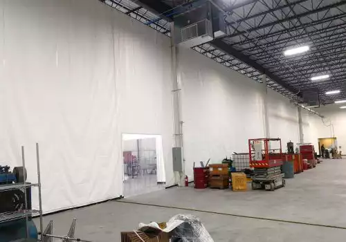 warehouse single layer strip door