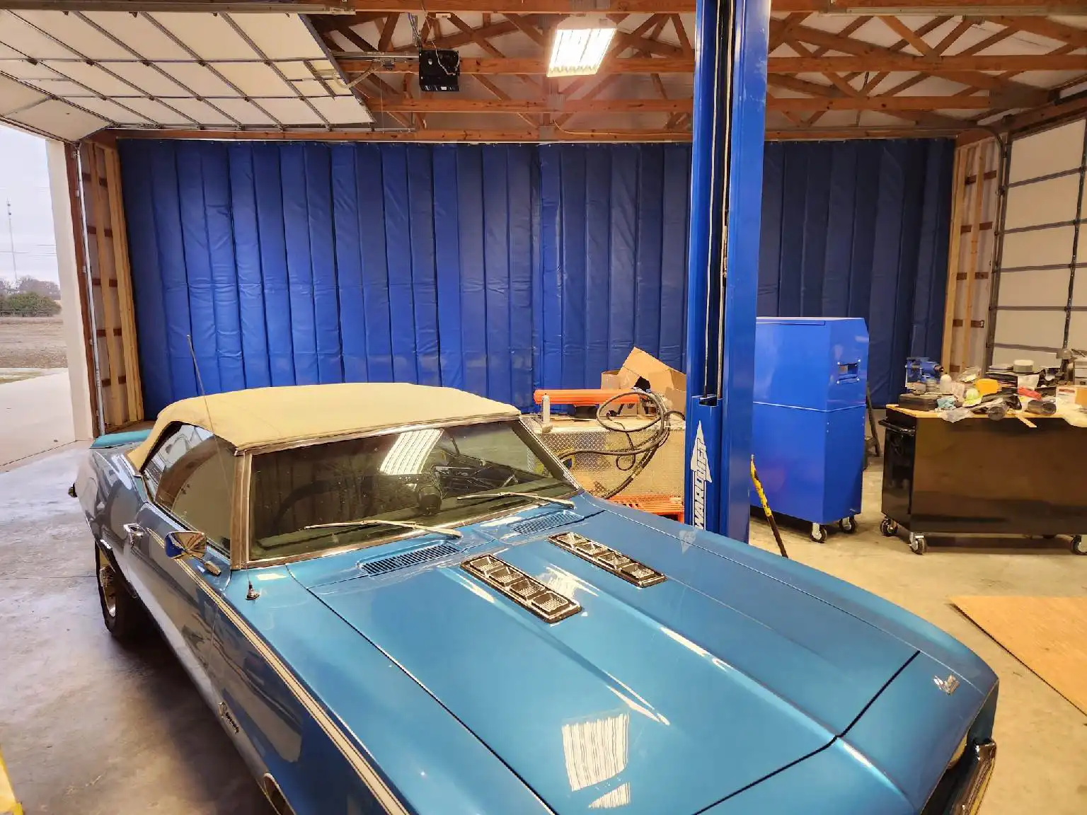 3" thick Insulated Curtain